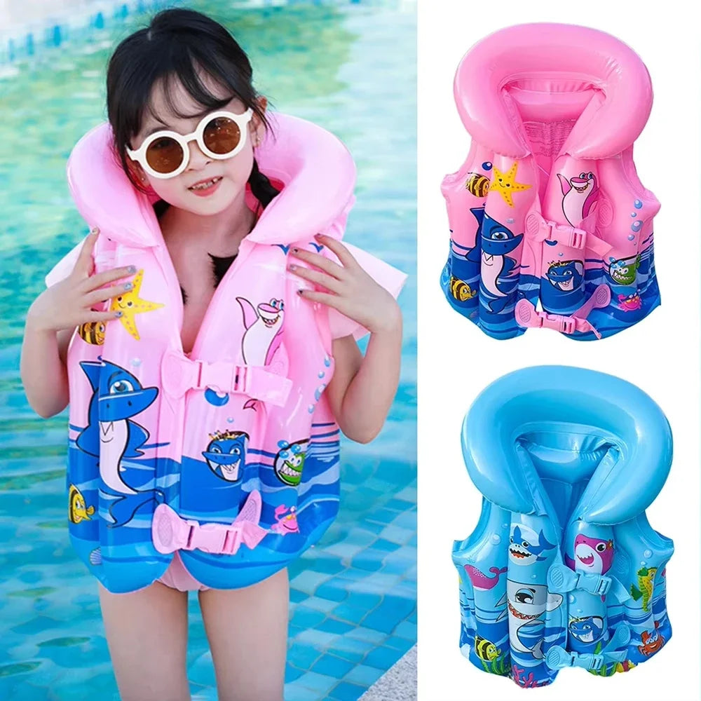 Accessoire Gonflable Gilet Sauvetage Enfant Plage - vue d'ensemble