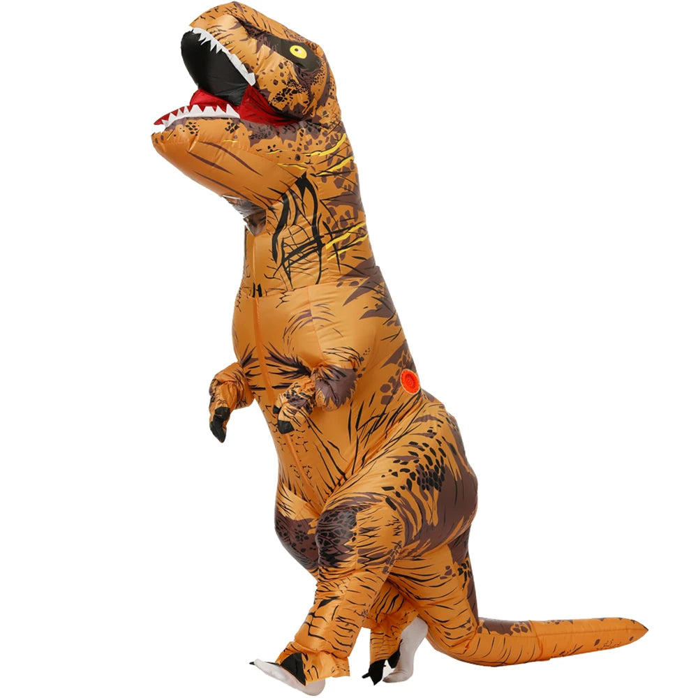 Costume gonflable dinosaure mascotte halloween famille