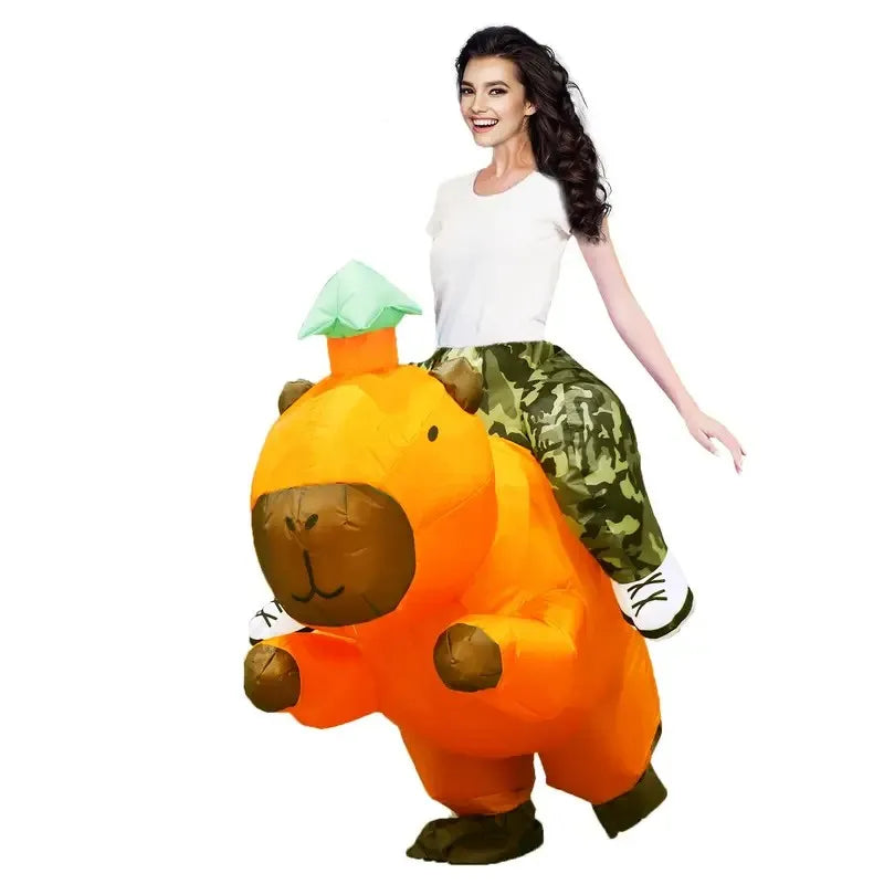 Costume gonflable fête Halloween Capybara