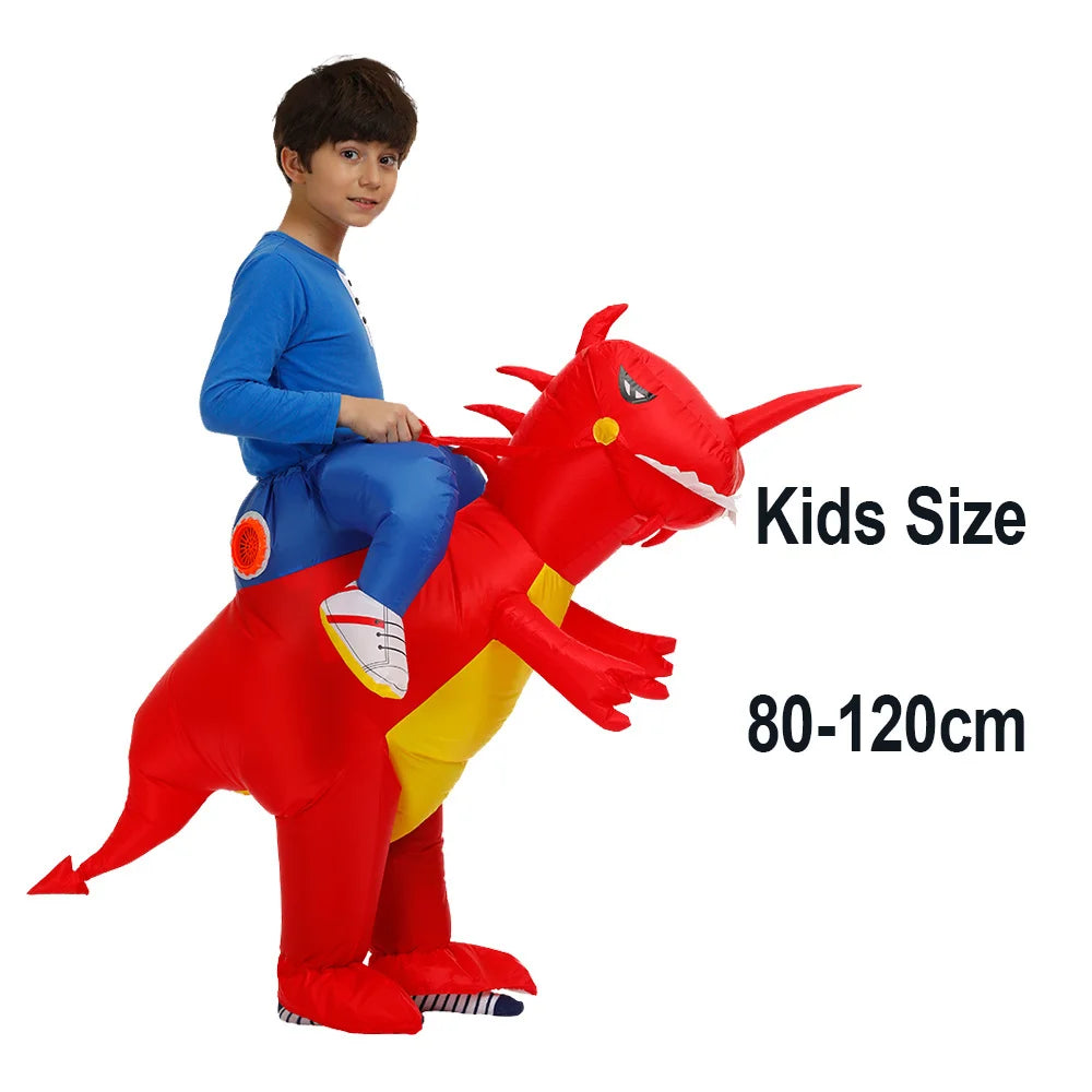 Costume gonflable Dinosaure pour enfant