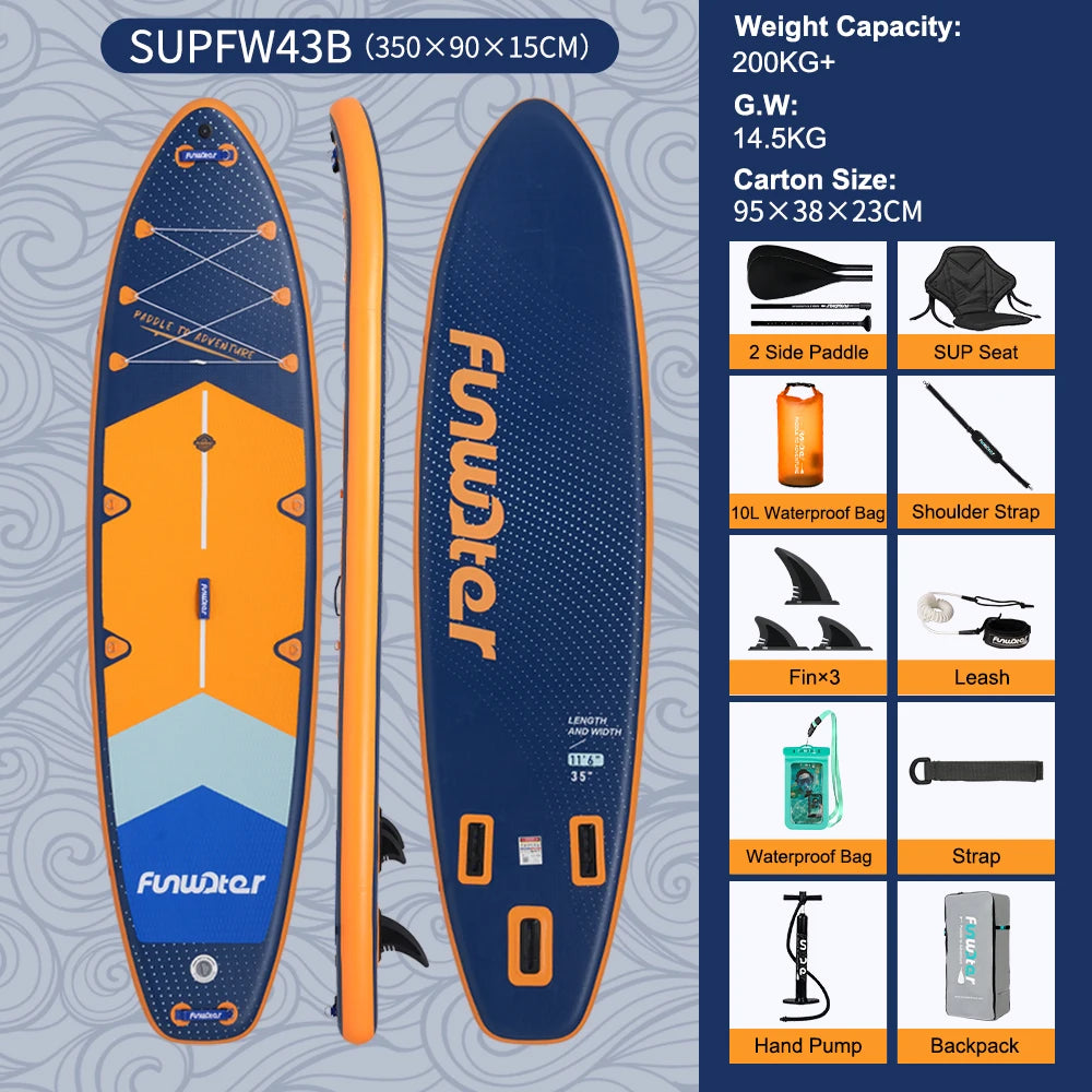 Détail de la surface antidérapante du paddle gonflable (modèle 2)