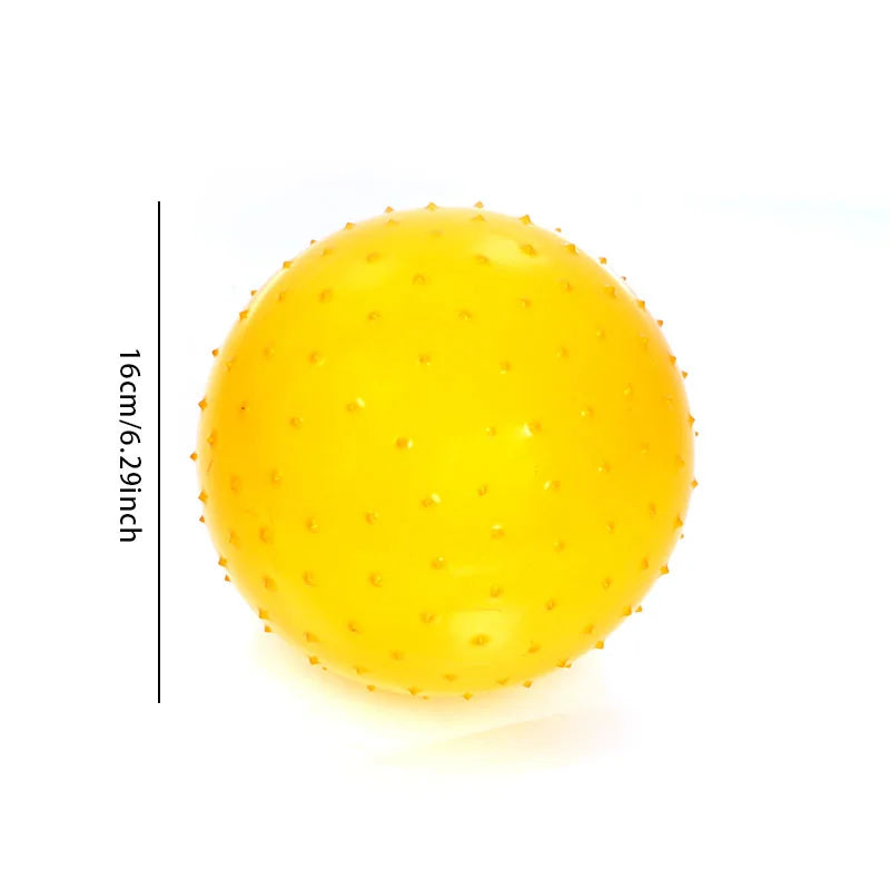 Balles massage gonflables coloris assortis