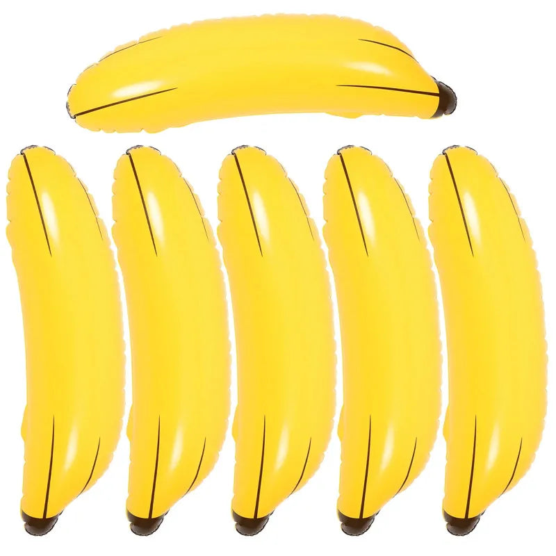 Gonflable banane géante jardin extérieur