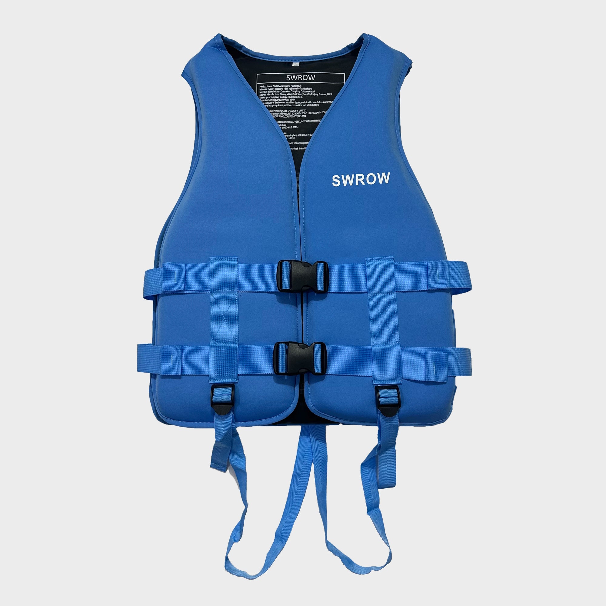 Accessoire Gonflable Gilet Sauvetage Rafting Paddle - vue de côté