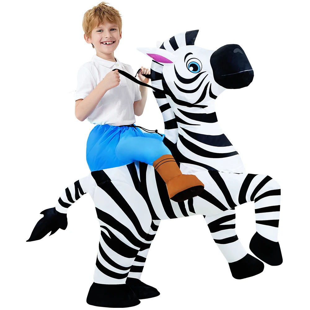 Costume gonflable perroquet carnaval unisexe