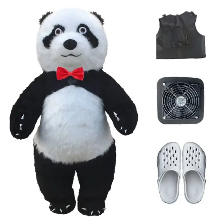 Chaussures assorties du costume mascotte géante