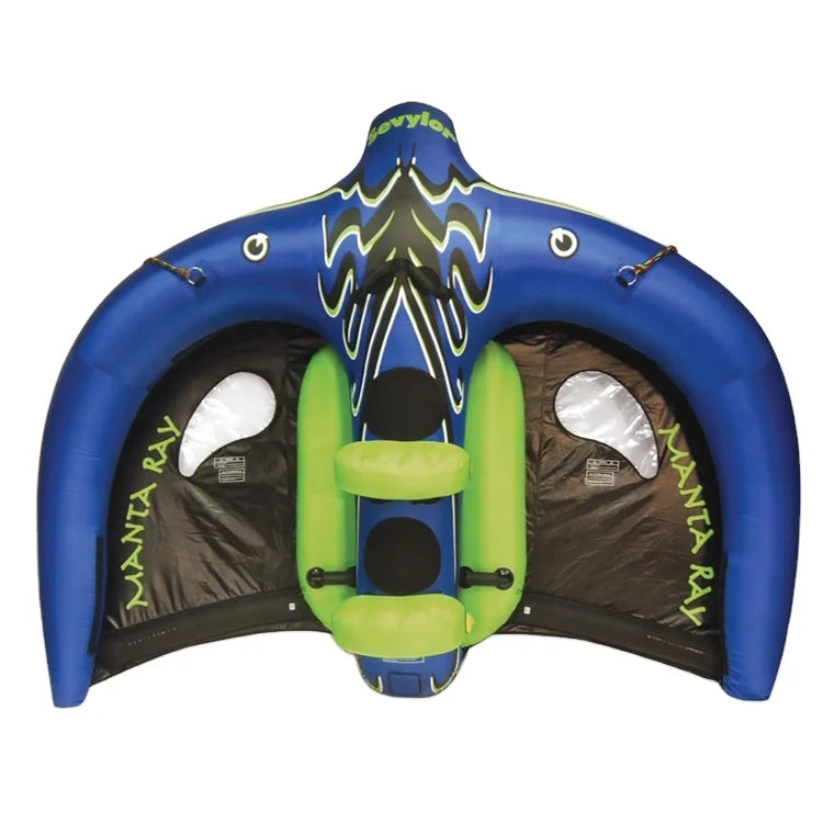 Bouée tractée gonflable ski nautique vue d'ensemble