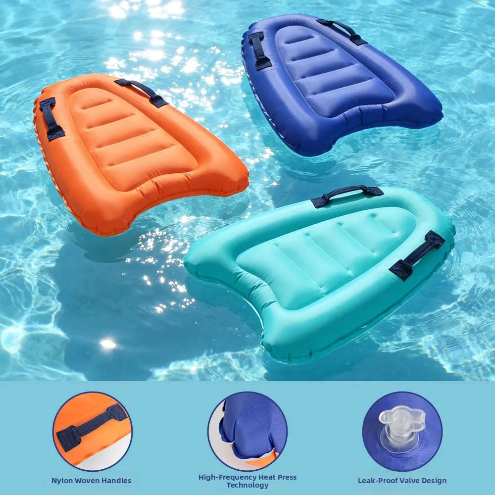Planche de paddle gonflable PVC en lac pagaie famille