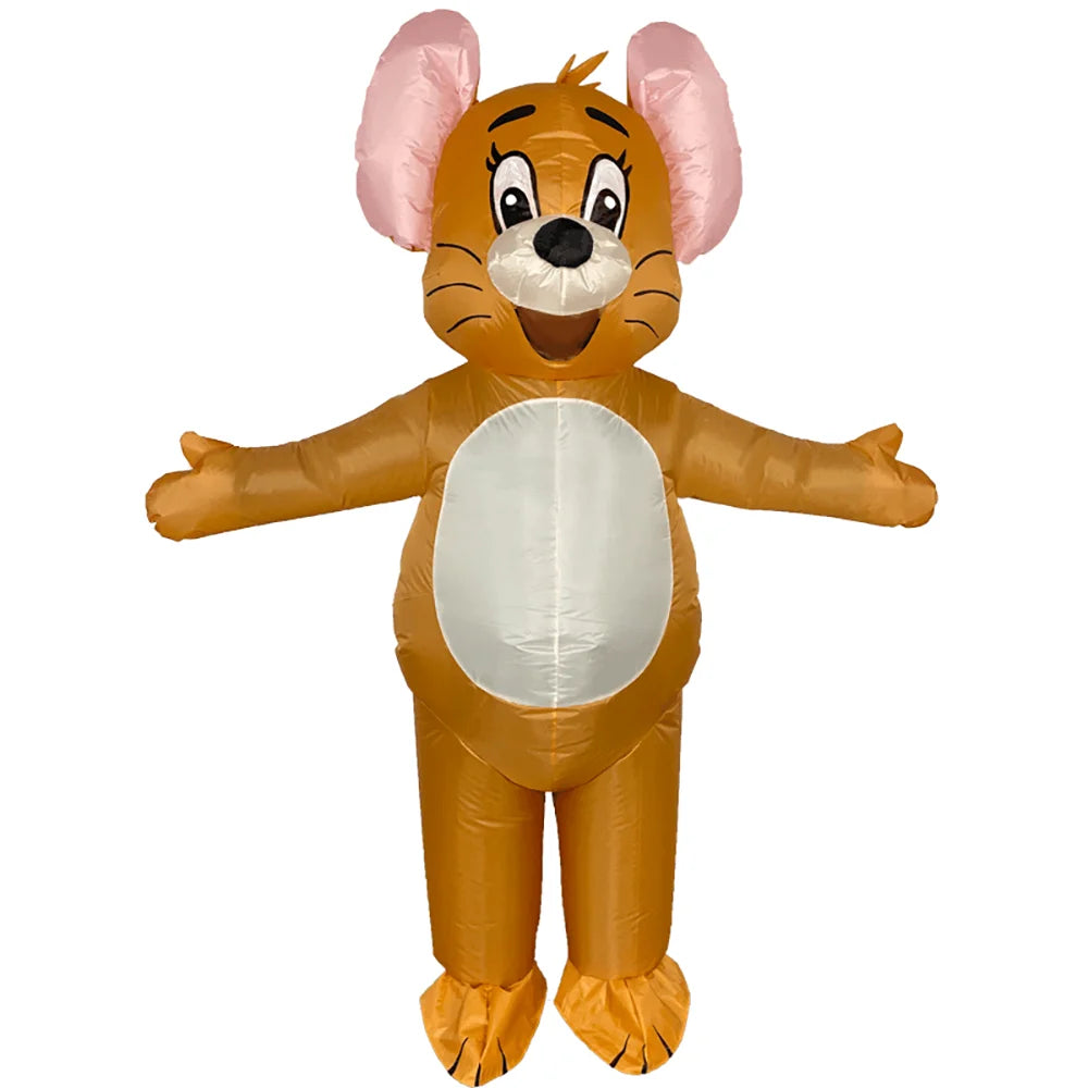 Détail du tissu polyester imperméable du costume gonflable