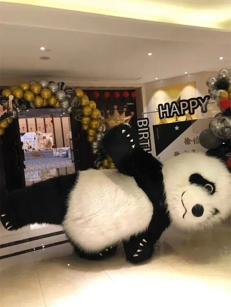 Costume gonflable panda géant en taille 260 cm