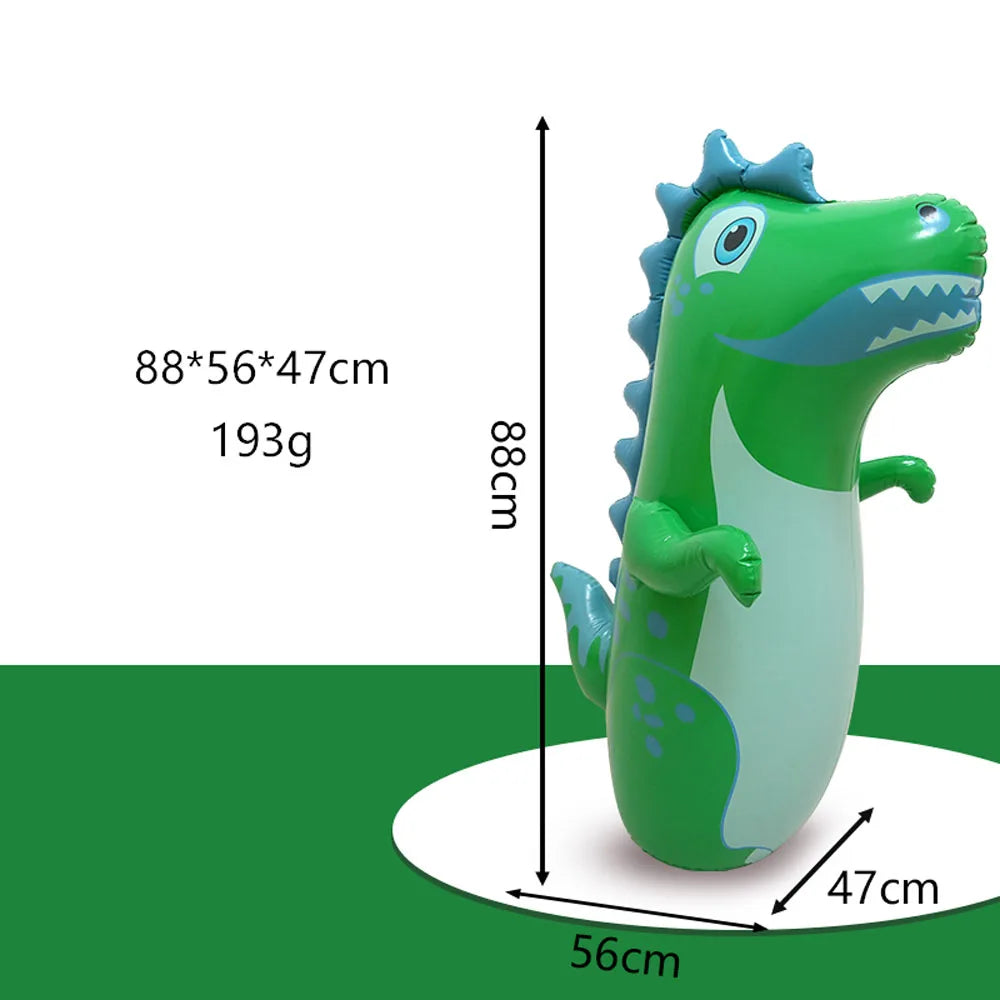 Jeu interactif parent-enfant avec sac de frappe dinosaure