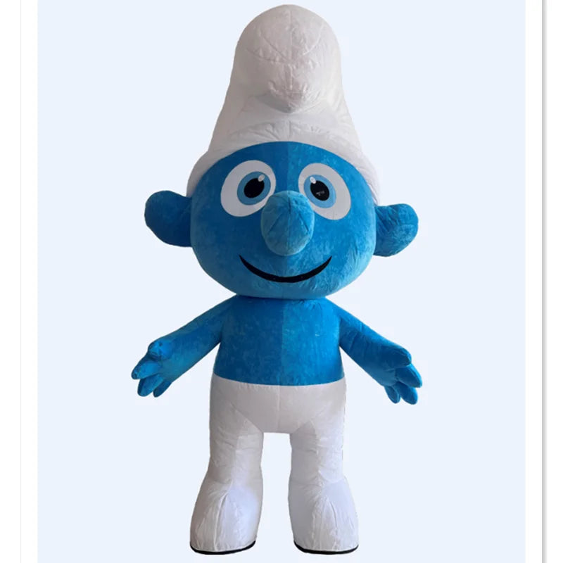 Costume Gonflable Mascotte Chien - mise en situation