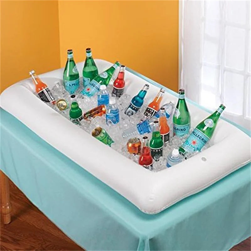 Détail du PVC résistant du plateau à glace gonflable