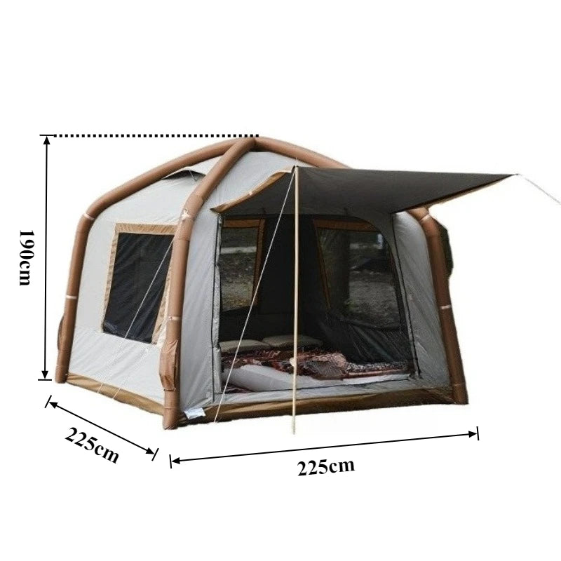 Structure une chambre de la tente gonflable Oxford 600D
