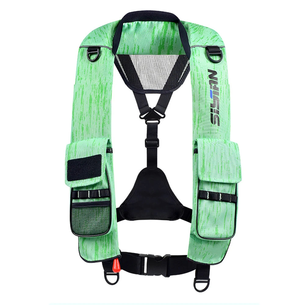 Gilet de sauvetage gonflable utilisé en rafting