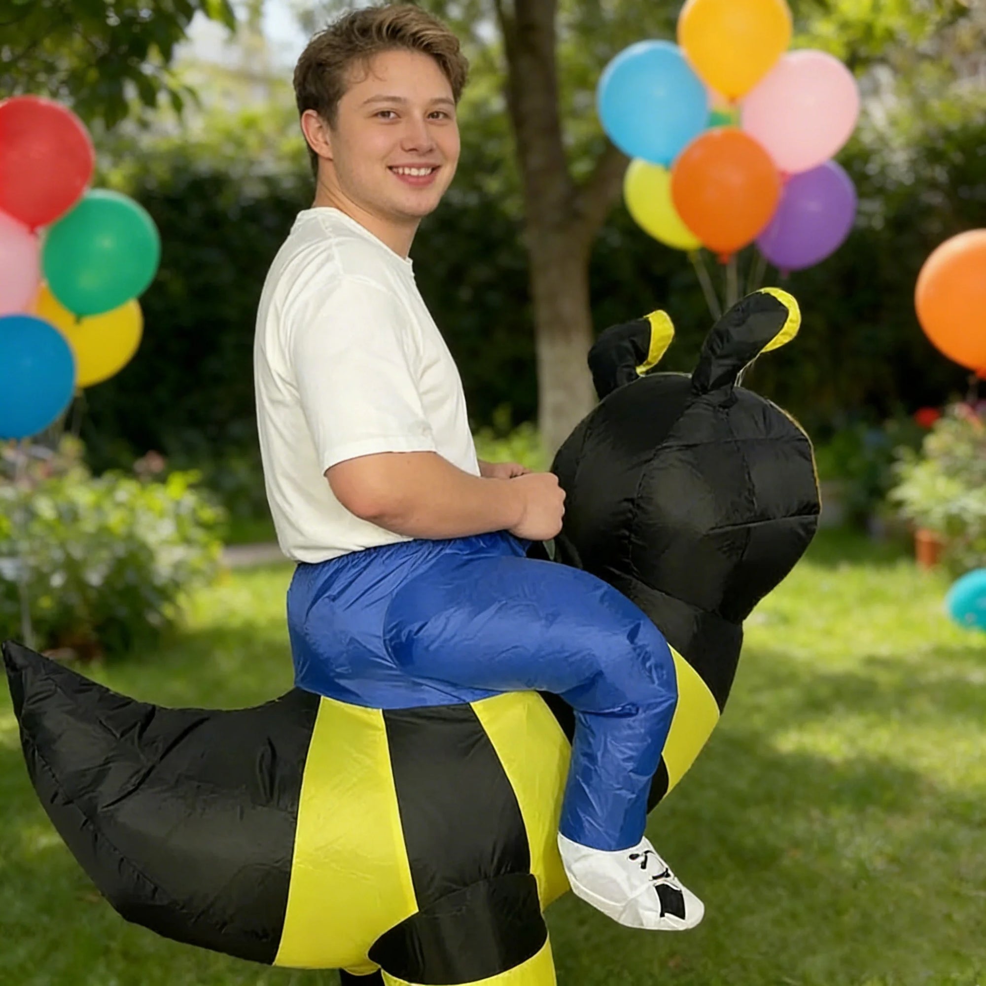 Costume gonflable abeille adulte carnaval fête thématique