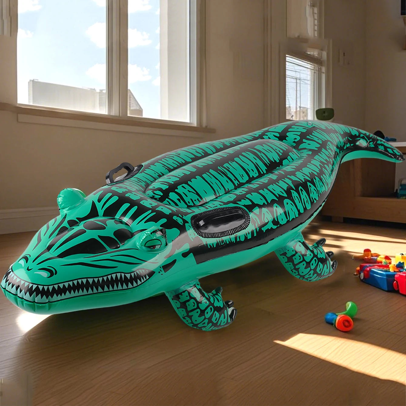 Bouée gonflable crocodile enfant adulte