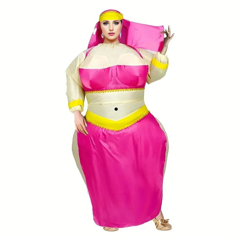 Déguisement gonflable sultan cosplay adulte