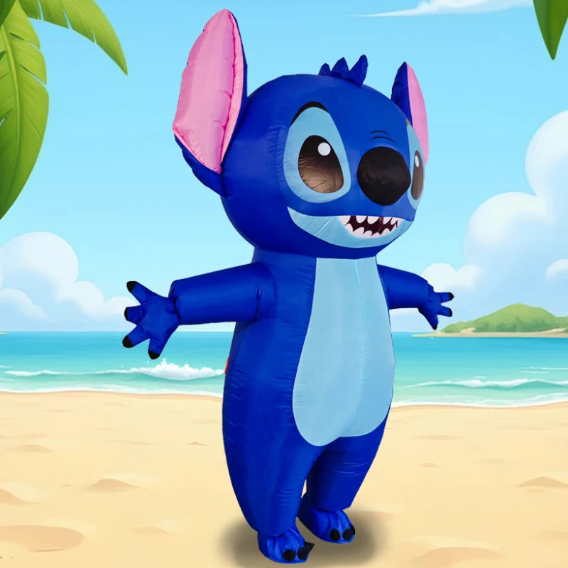 Détail du ventilateur intégré du costume gonflable mascotte