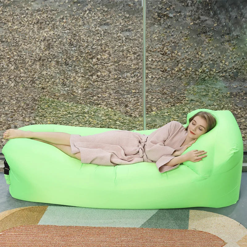 Canapé Gonflable Pliable Imperméable Voyage - vue d'ensemble