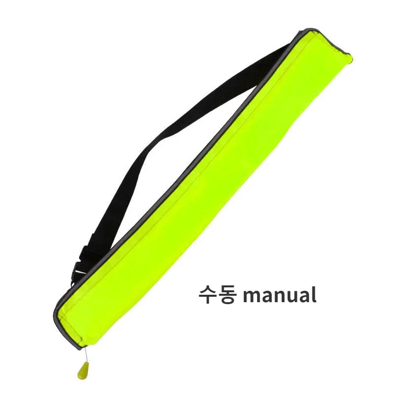 Ceinture de sauvetage gonflable bleu marine
