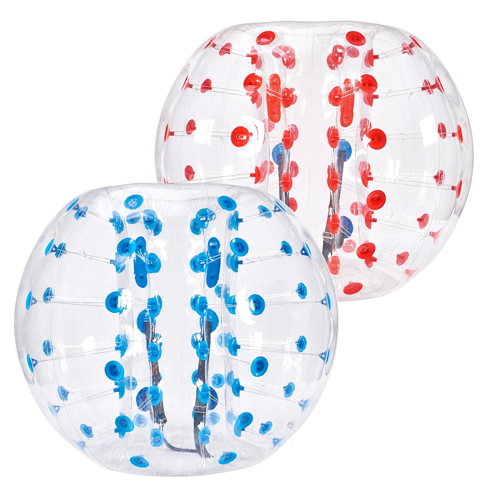 Boule zorb gonflable 1,5 m dégonflée rangement compact