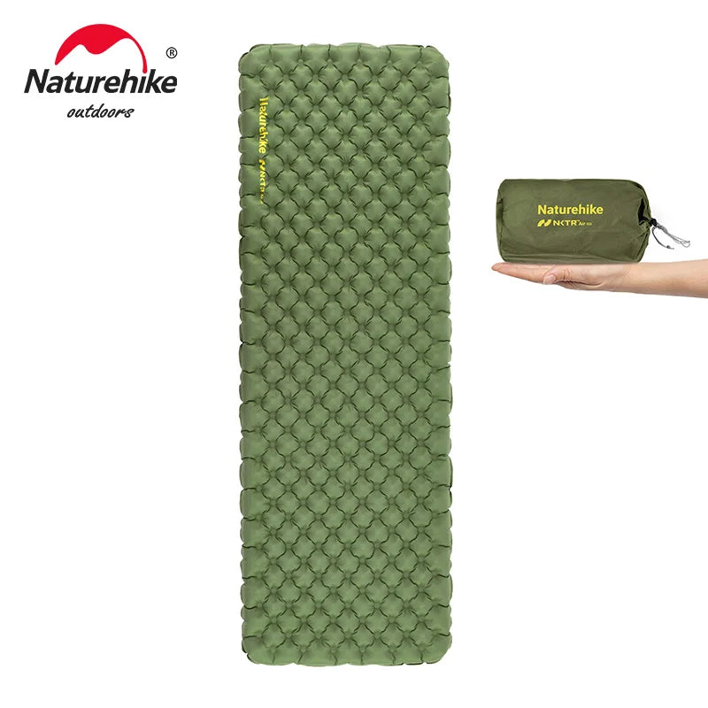Matelas de camping gonflable isolant pour randonnée