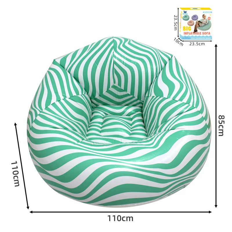 Canapé gonflable ensemble coloris disponibles