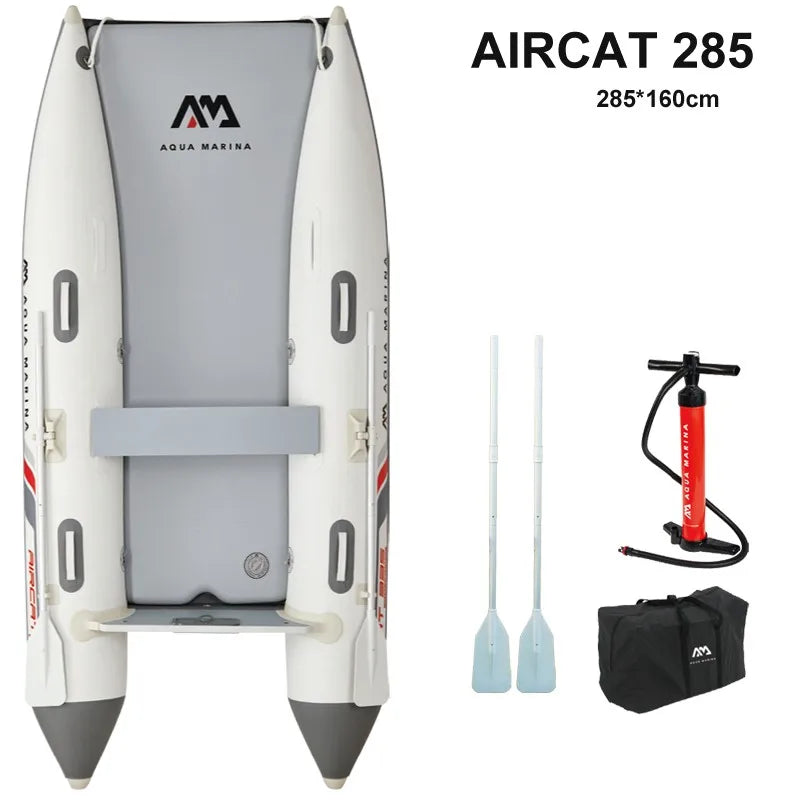 Bateau Gonflable Catamaran Pêche PVC - vue arrière