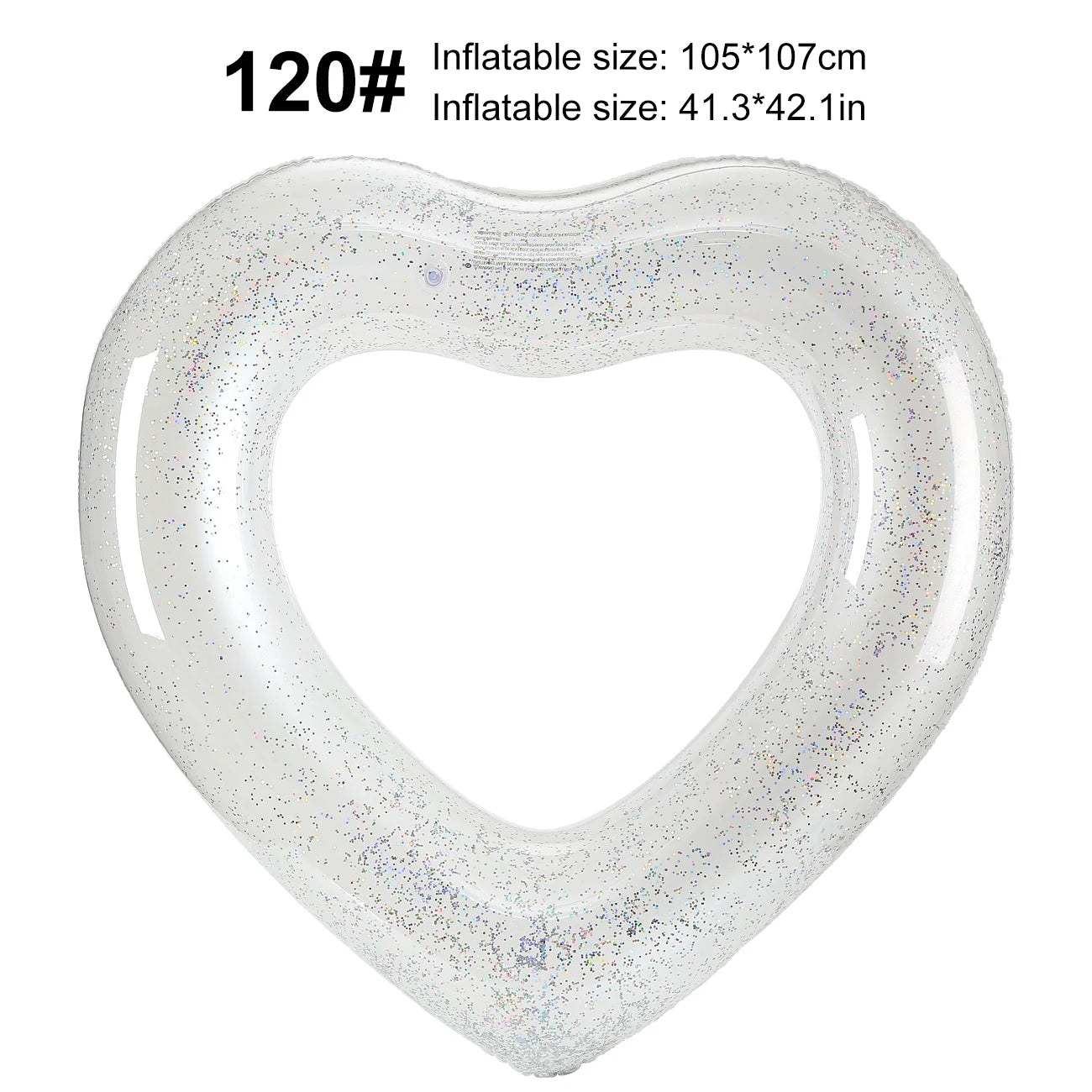 Bouée gonflable cœur rose vif fête anniversaire piscine