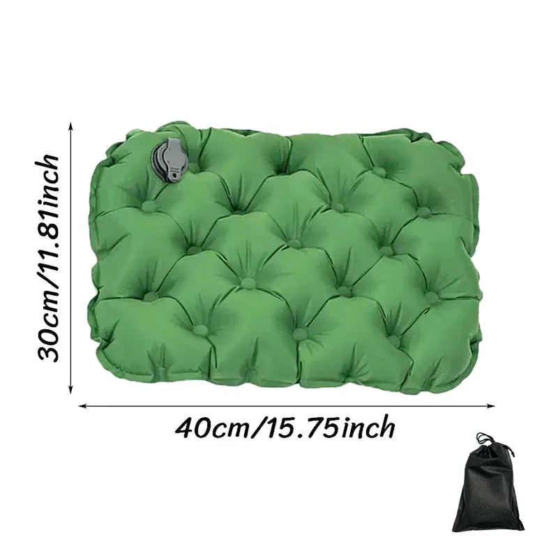Tapis de couchage gonflable léger en pique-nique