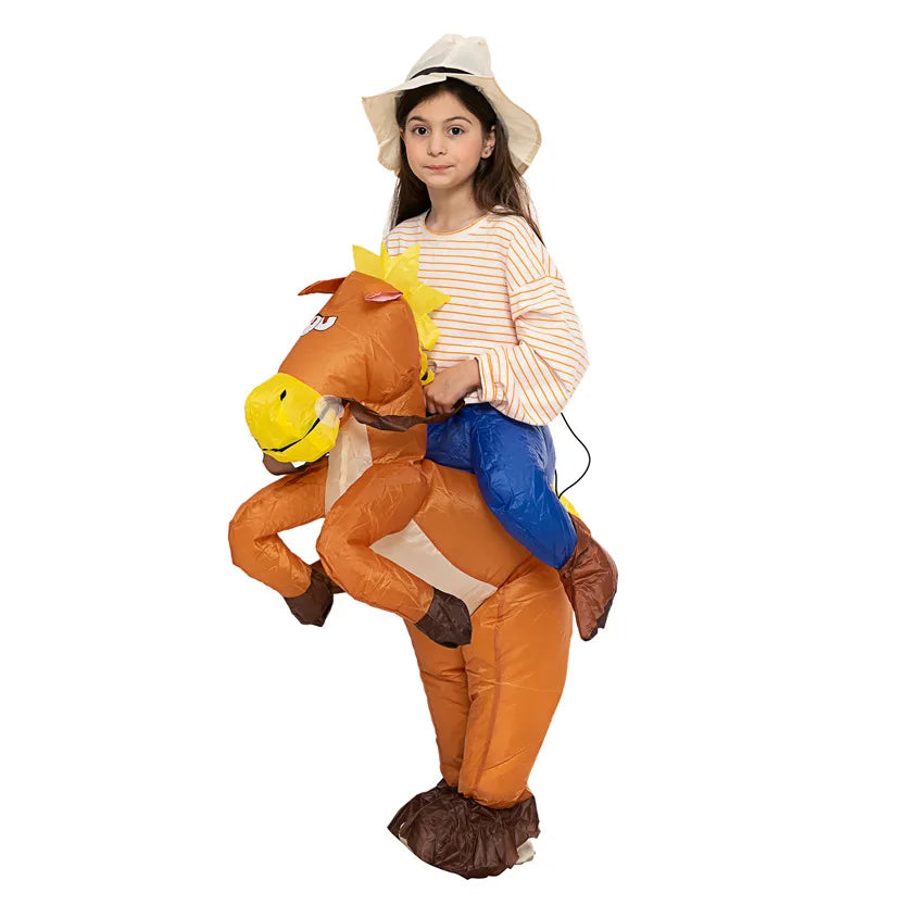 Costume gonflable matador piles incluses détail