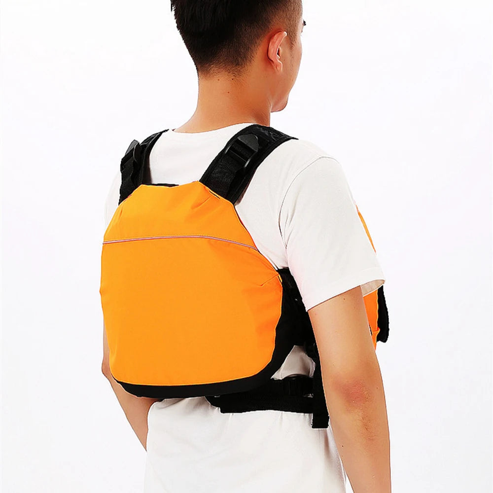 Gilet de sauvetage portatif gonflable en tissu Oxford