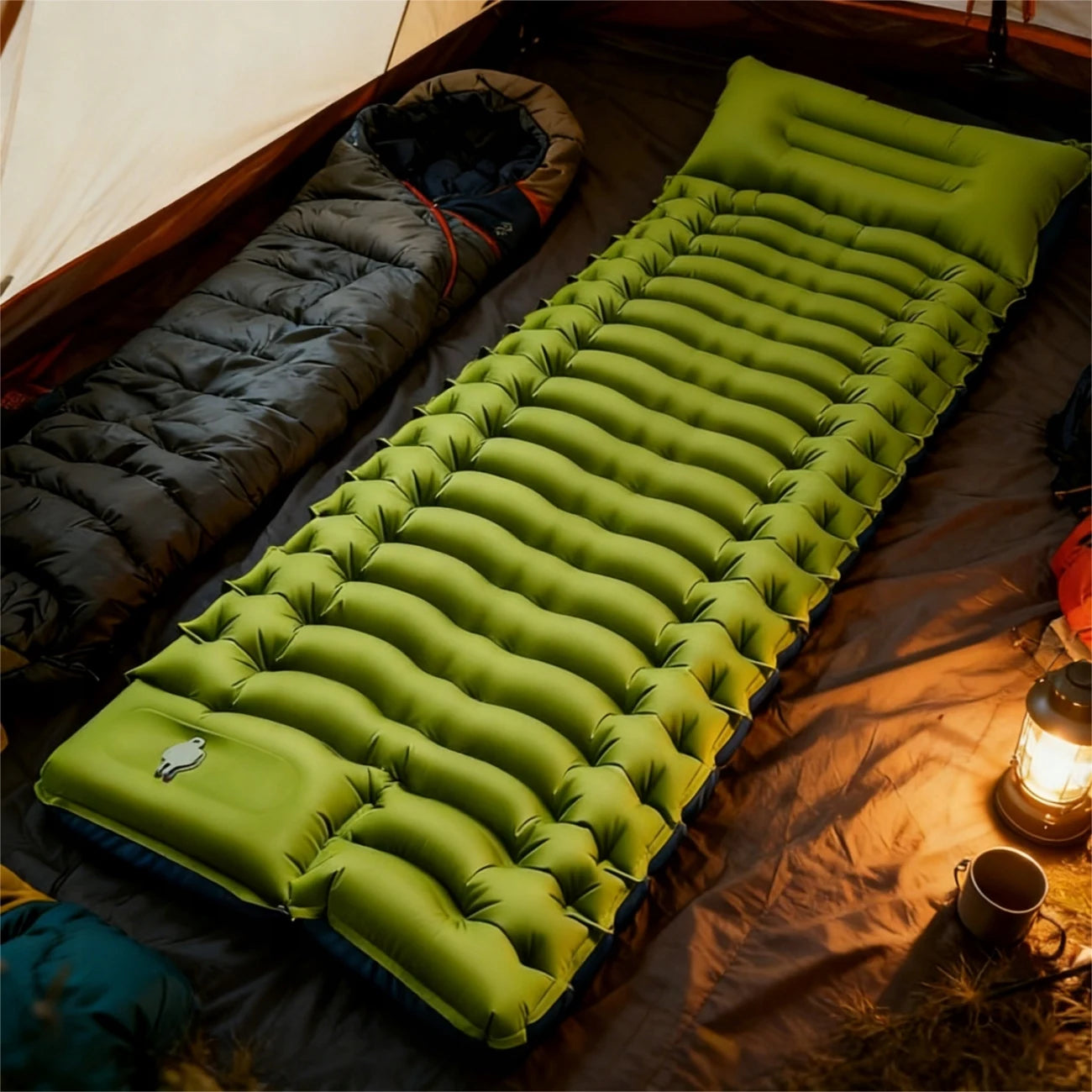 Matelas de Camping Gonflable Épais - présentation complète