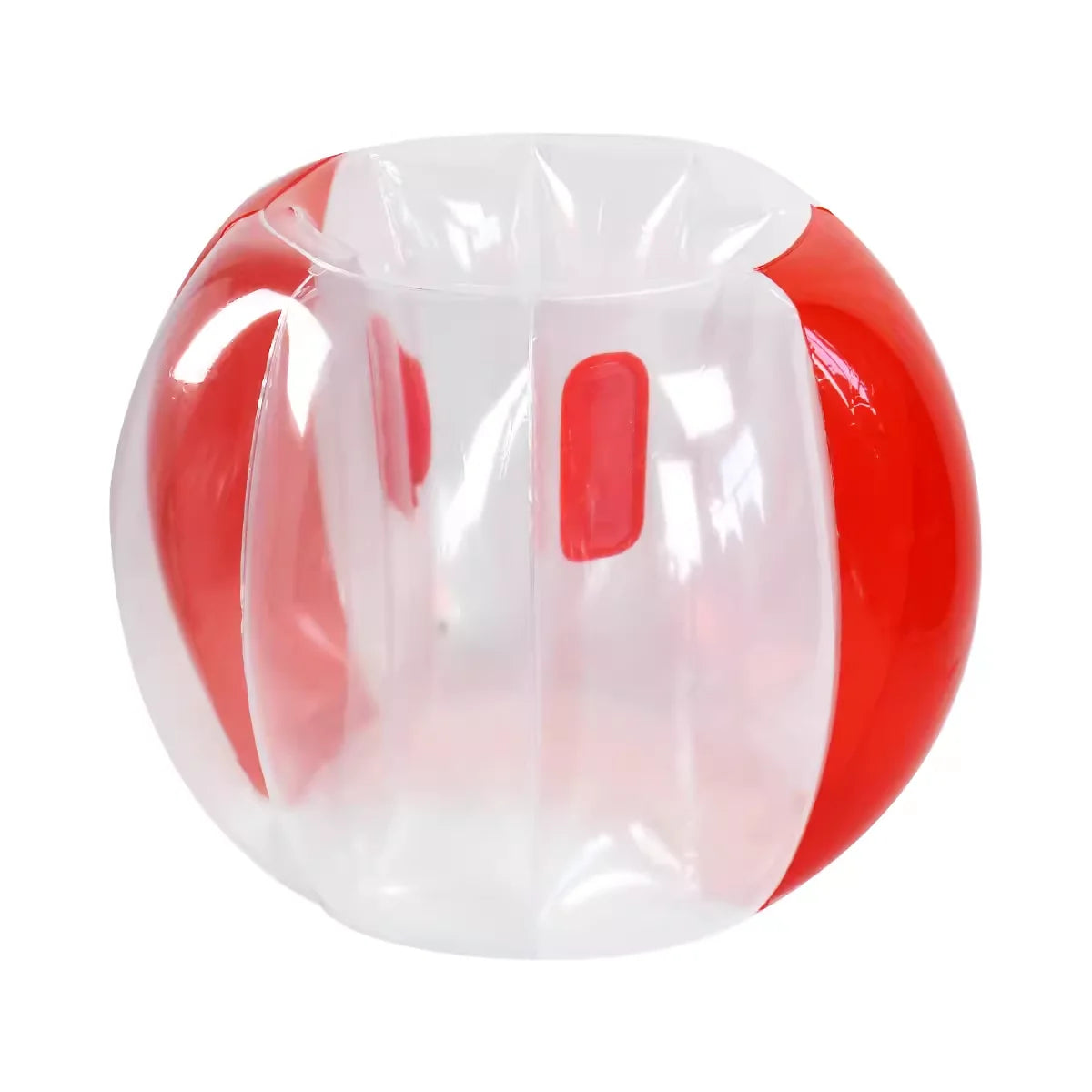 Zorb ball gonflable bumper en animation