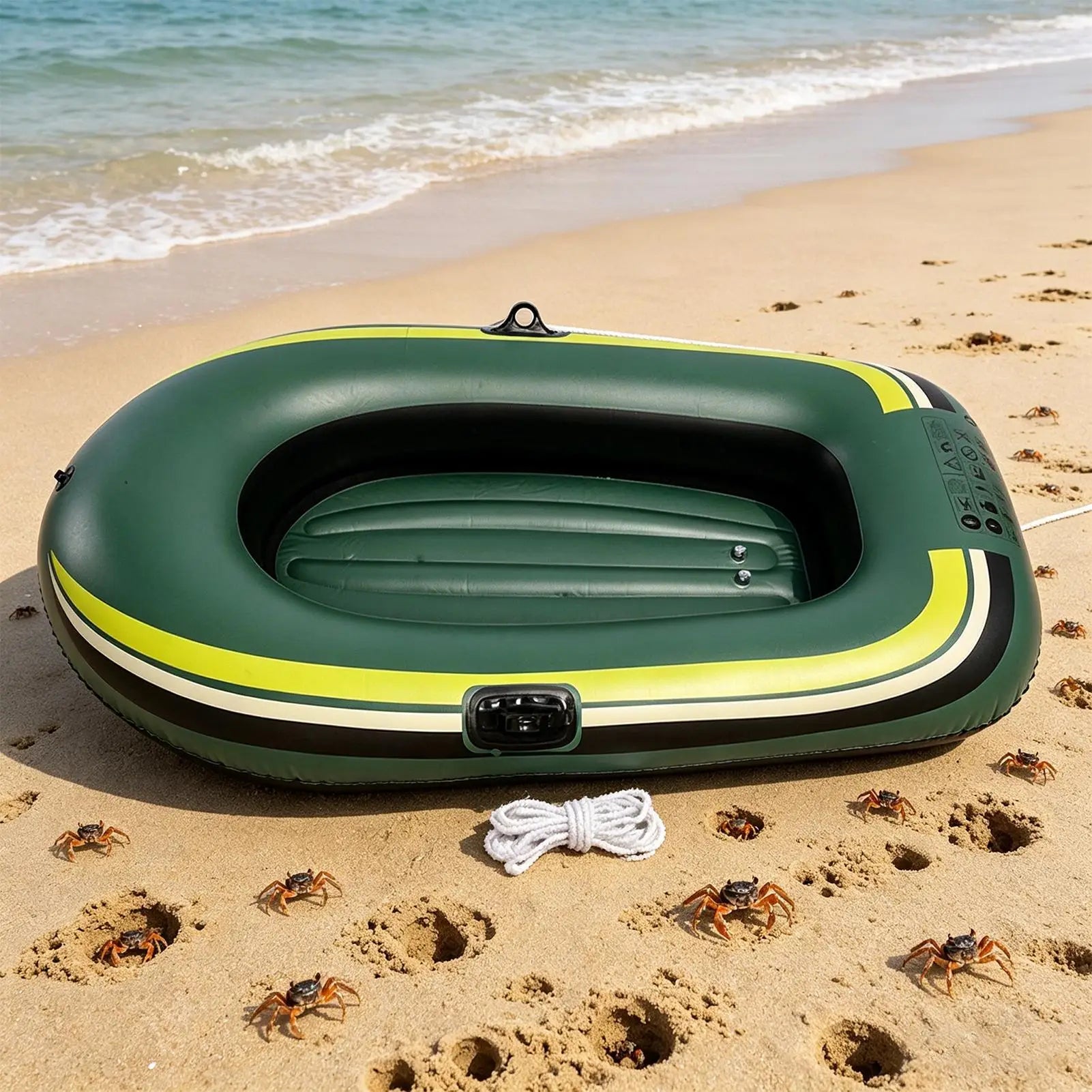 Bateau gonflable PVC antidérapant présentation complète