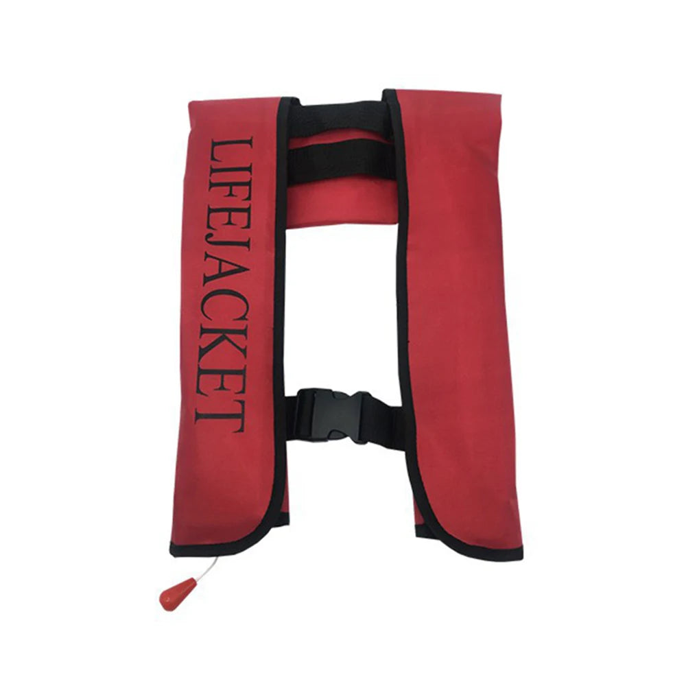 Gilet de sauvetage gonflable en situation sur l'eau