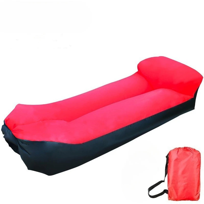 Trois coloris disponibles du canapé gonflable chaise longue