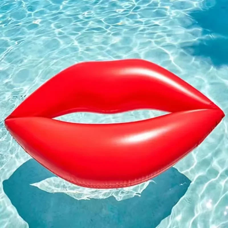 Bouée gonflable utilisée à la piscine