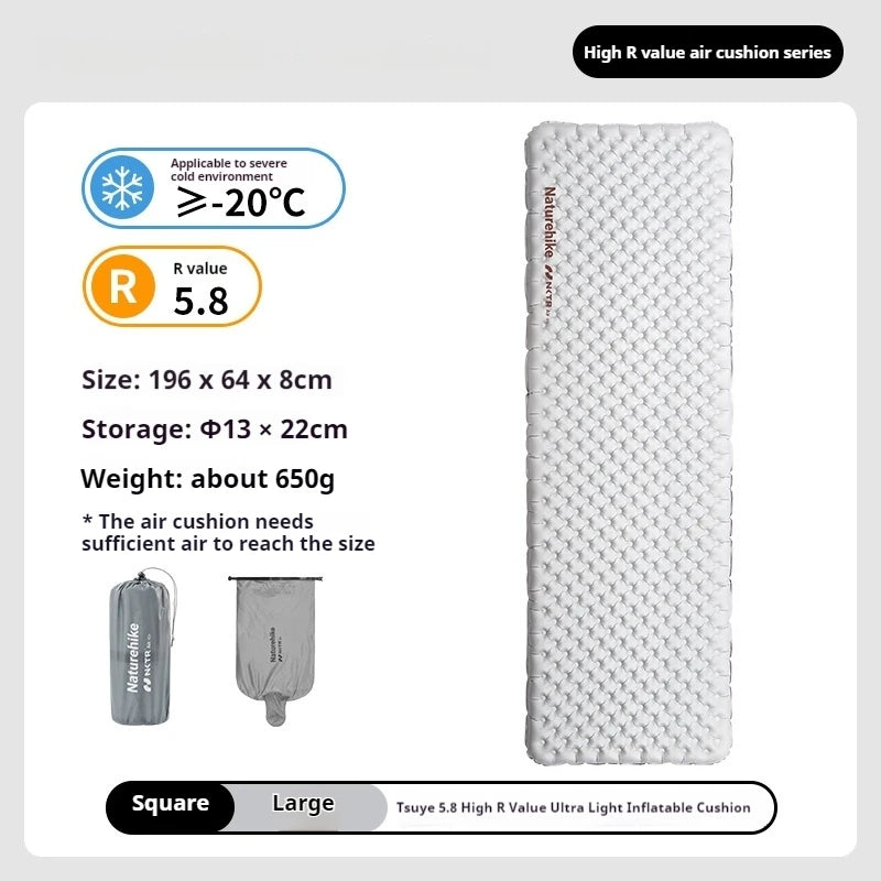 Matelas de camping gonflable isolant présentation complète