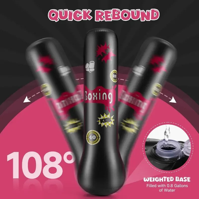 Buse anti-fuite de la colonne de boxe gonflable
