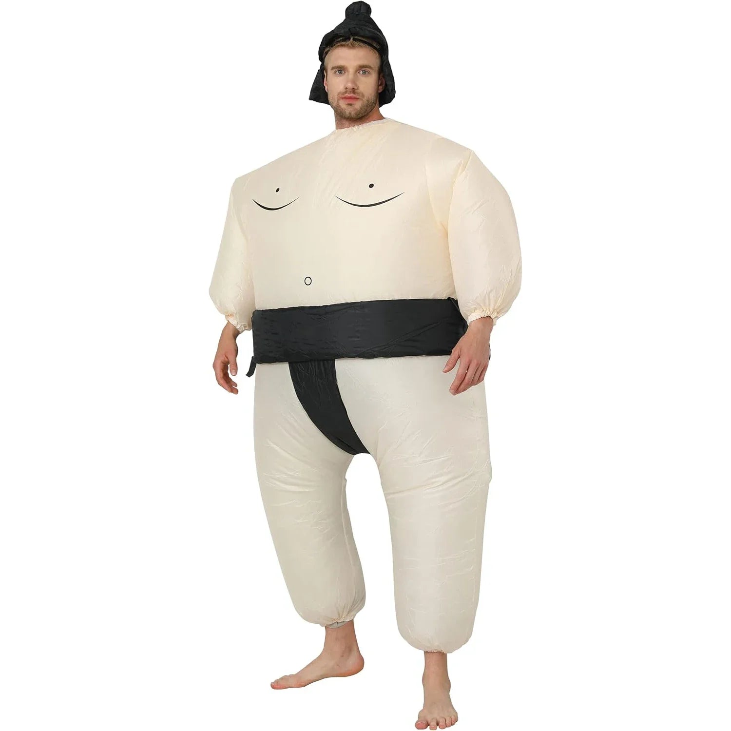 Costume sumo gonflable profil complet
