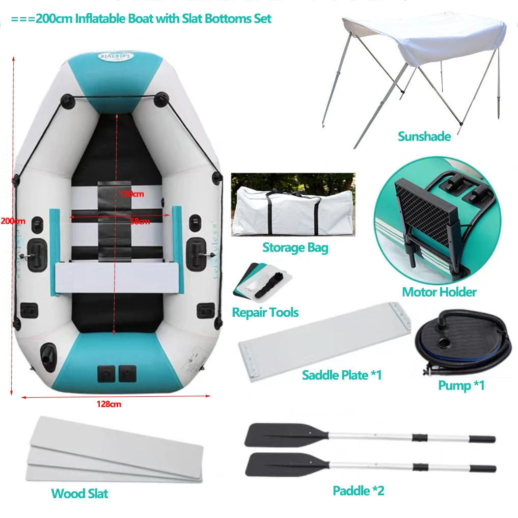 Bateau gonflable en configuration 3 m