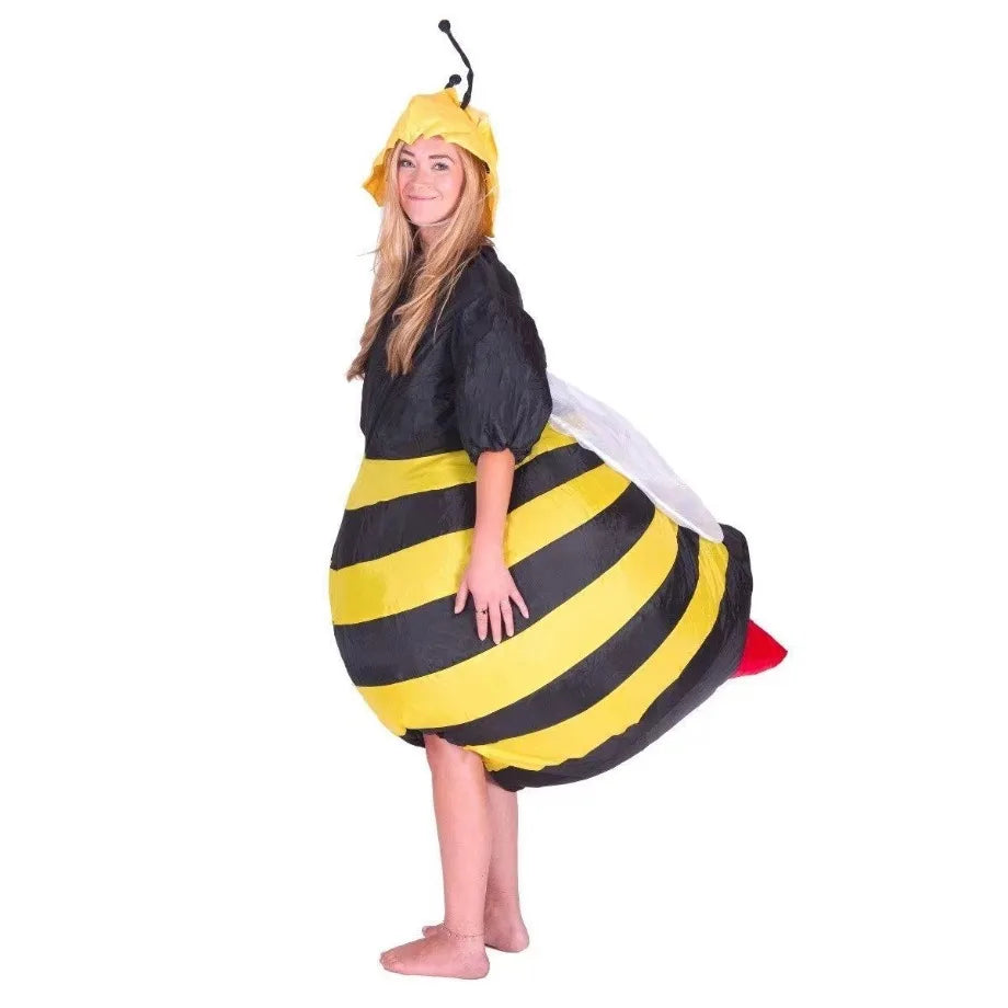 Détail ventilateur costume gonflable abeille