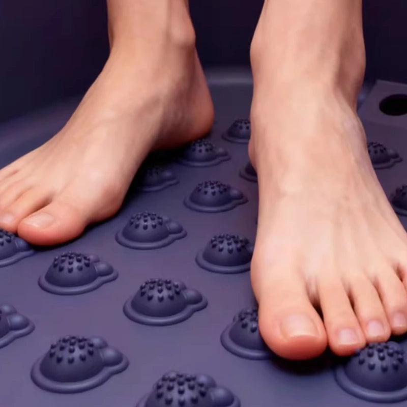 Vue de dessus de la baignoire gonflable, modèle 6