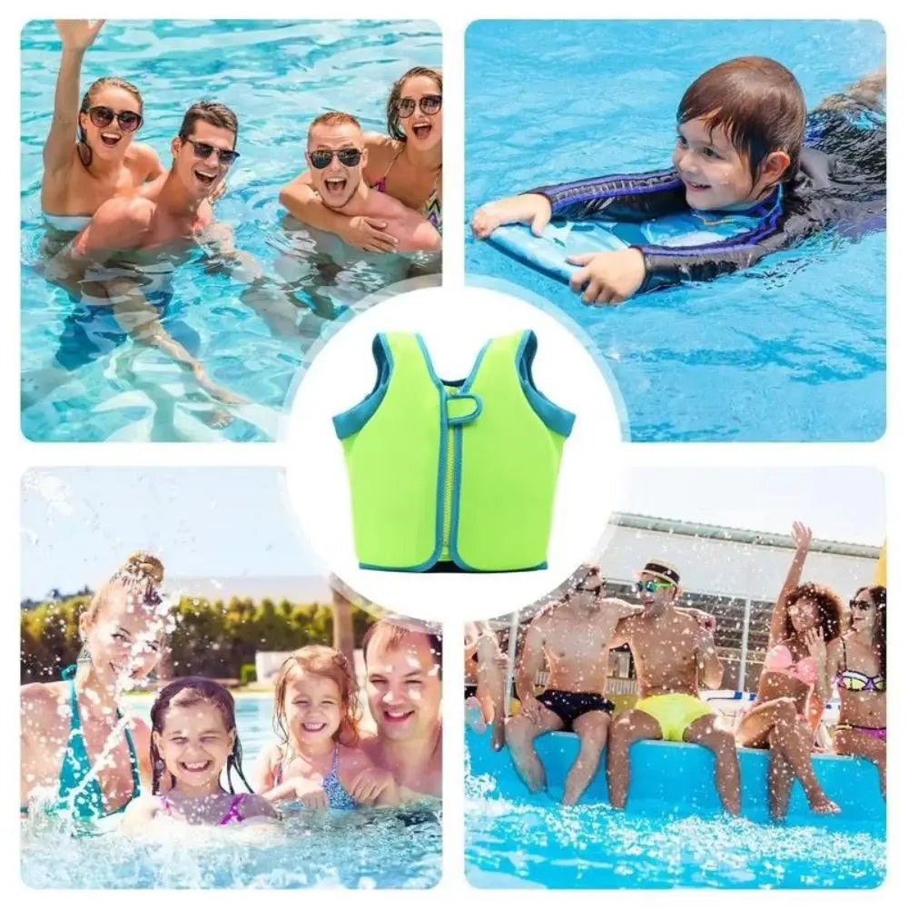 Gilet natation bébé en piscine