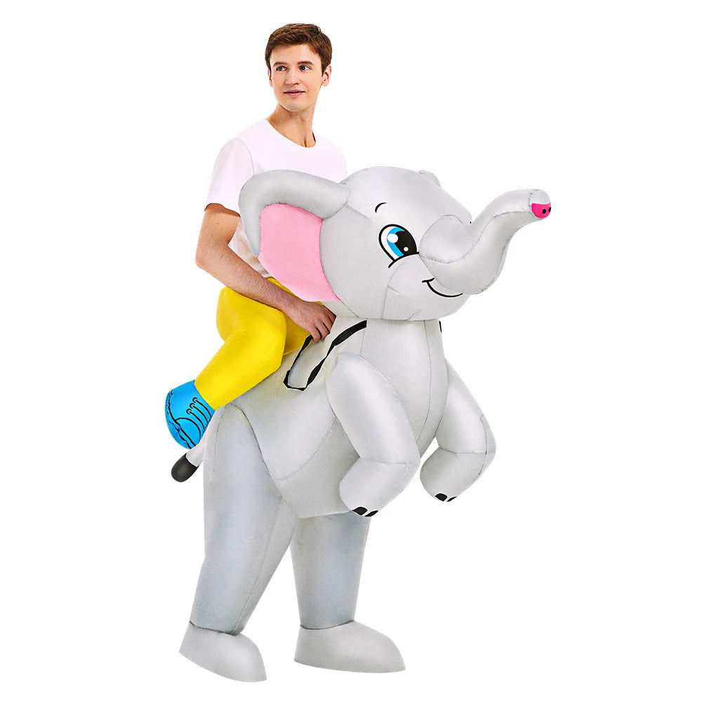 Costume gonflable Noël en famille adulte et enfant
