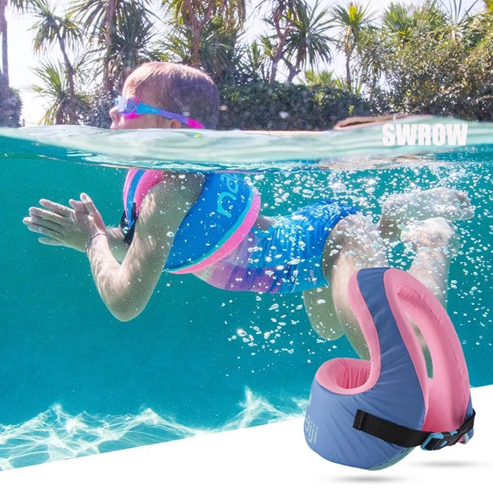 Gilet de flottabilité néoprène bleu marine pour enfant