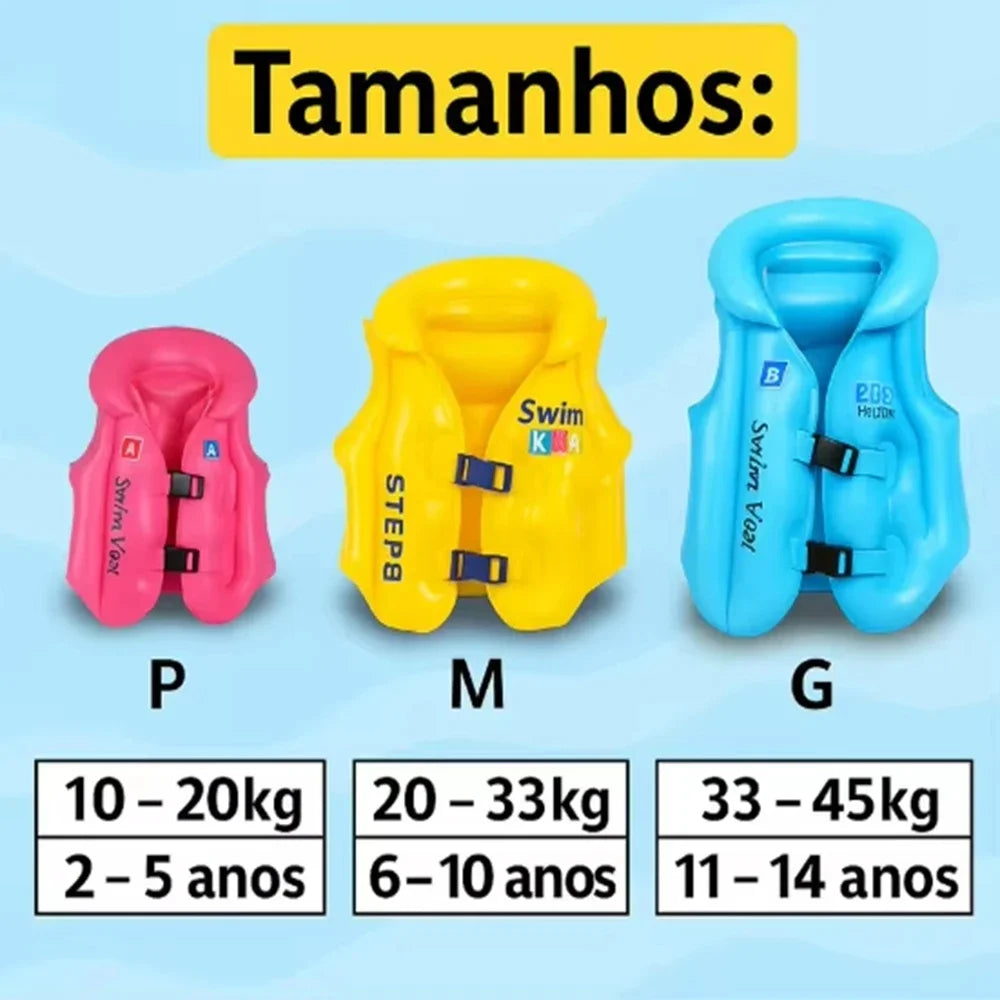 Accessoire Gonflable Gilet Sauvetage Enfant Plage - détail de la boucle de réglage
