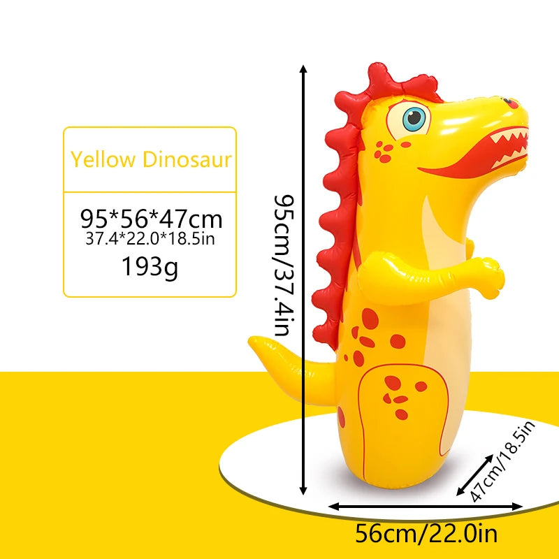 Accessoire gonflable anti-stress dinosaure extérieur jardin